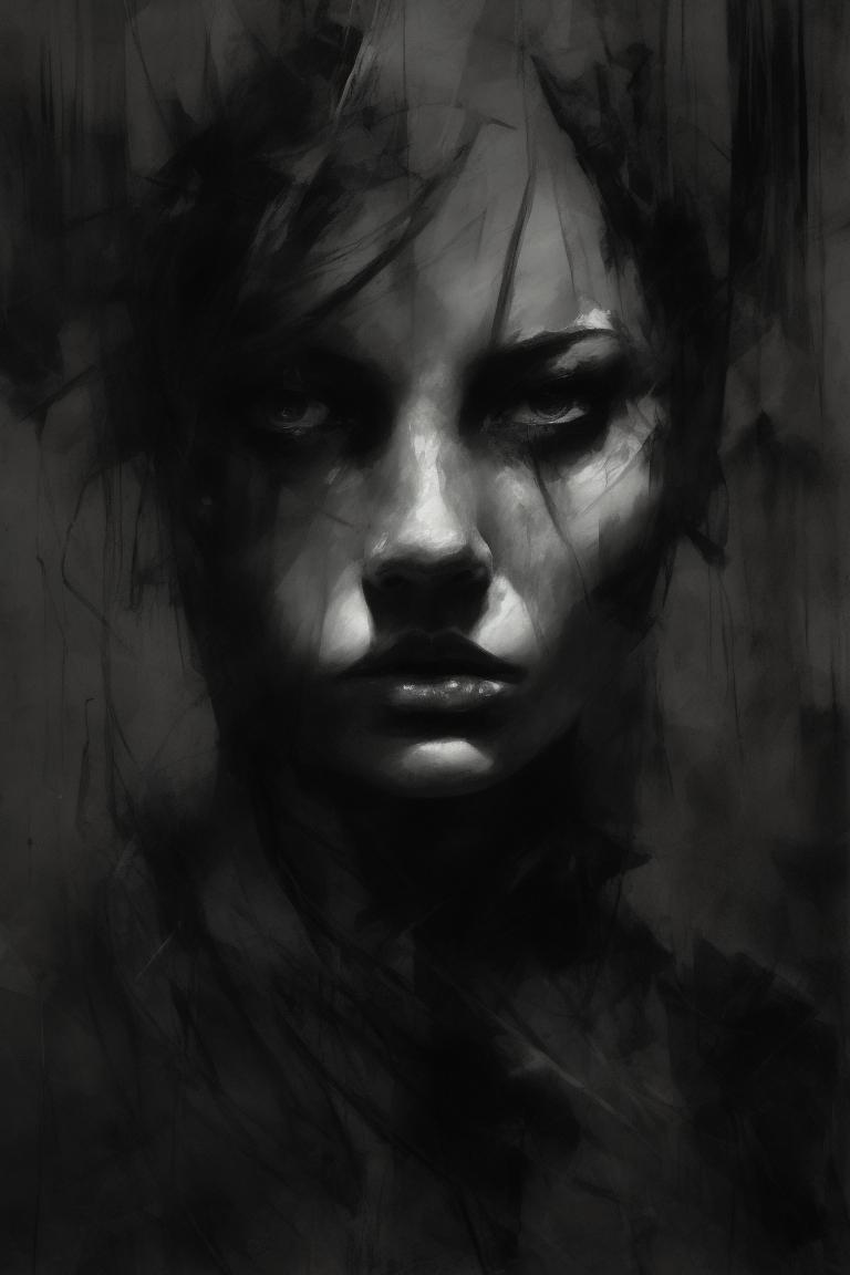 Max_Turbo: Charcoal: Perfect Portrait