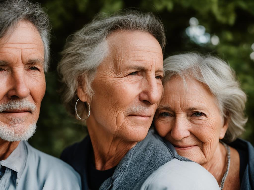 tepid-ferret610: Happy older couple explores nature