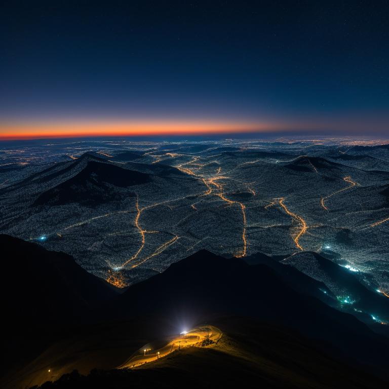 The Serene Beauty of Mountain Peaks