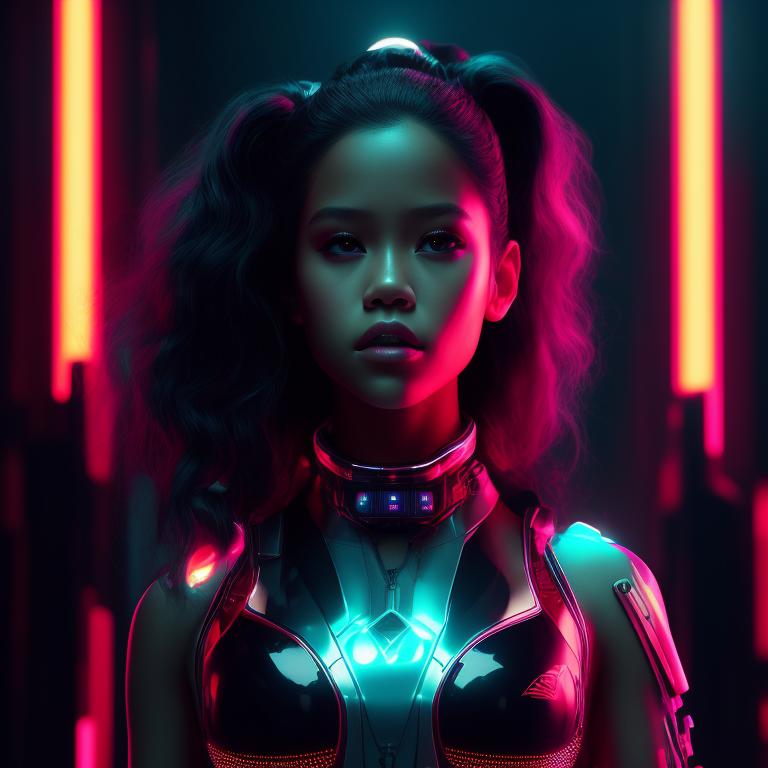 Cyberpunk Sights Marina Ortega Futuristic City vrogue.co