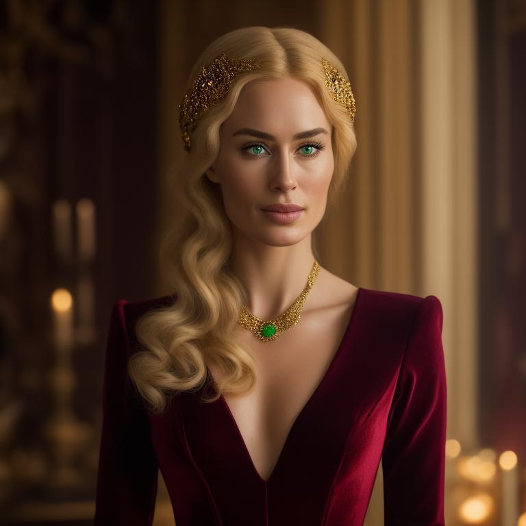 Cersei Lannister Green Dress