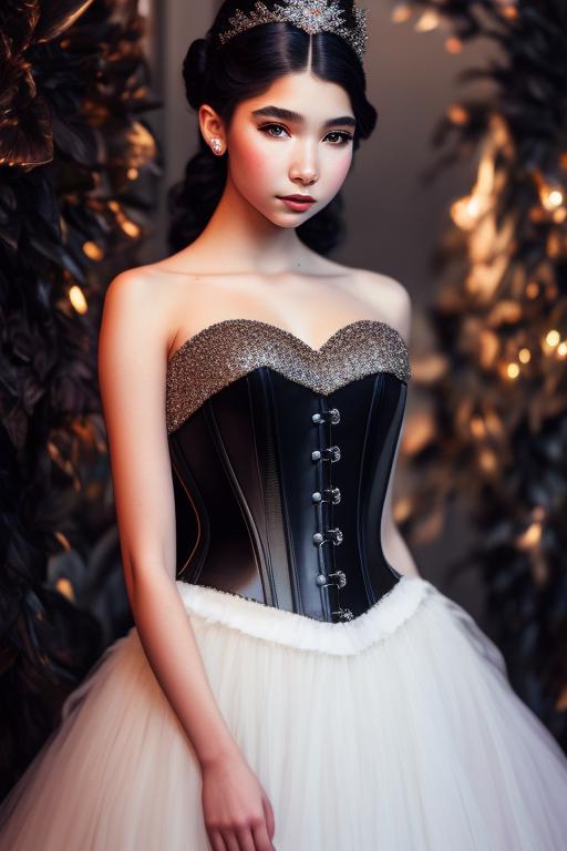 Leather Corset Wedding Dress