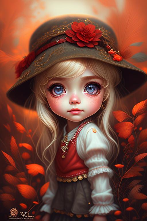 ArtStation - Chibi Female Hair Style 15