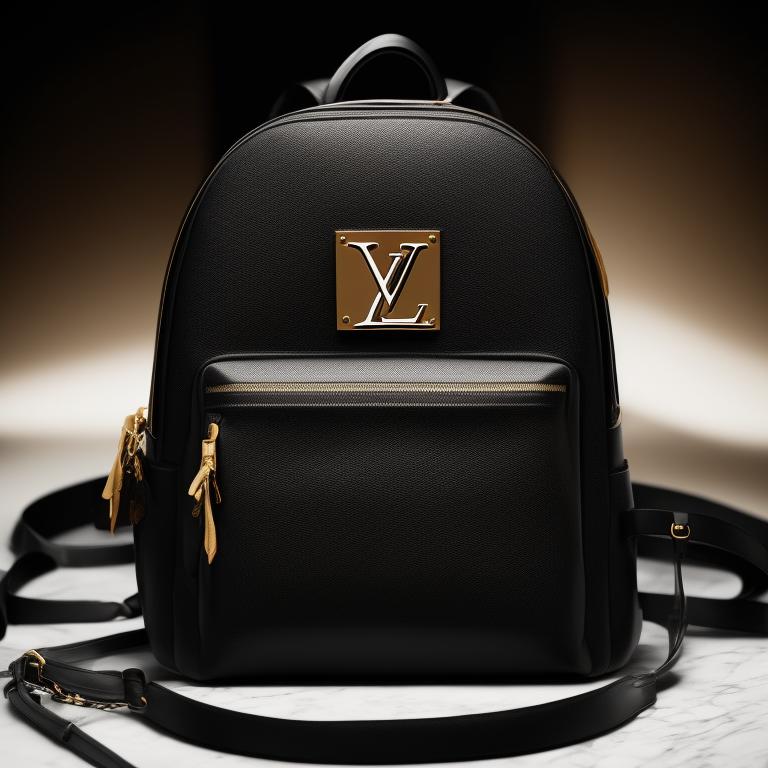 Max_Turbo: Backpacker's Ultra Luxury Leather Backpack Collection 2024 by LOUIS  VUITTON ( Leather marked by LV logo patterns ): Rainbow Shower