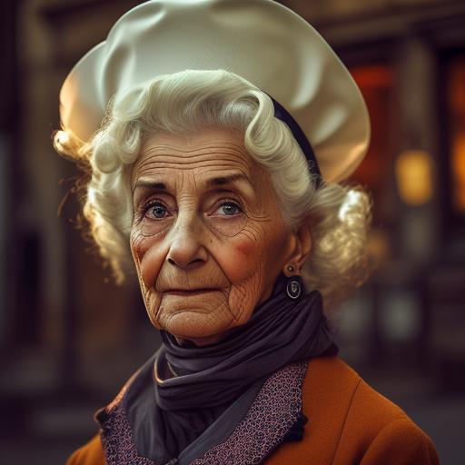 (style of alberto seveso and norman rockwell), Old timey style, Old Italian woman, Wes Anderson style, 50s Russian style, Sharp high resolution scan, (((hdr))), ((((background in focus)))), ((extremely fine details)), ((crisp sharp candid european street photography, (((hdr)))