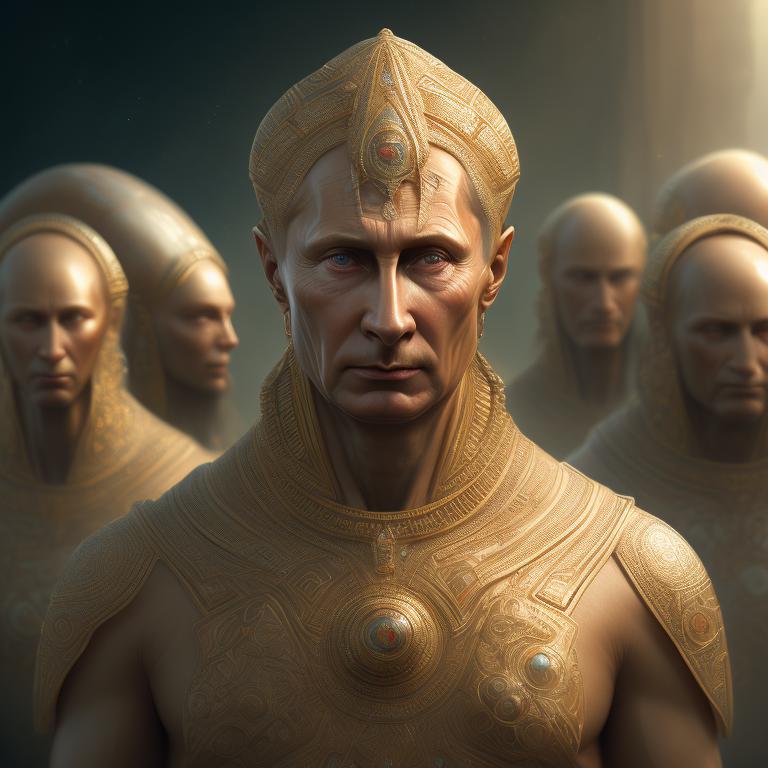 elated-shrew854: anunnaki aliens with vladimir putin