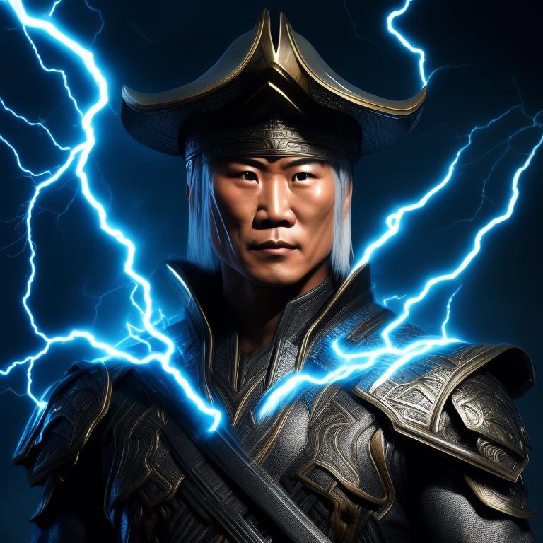 zany-ape528: Raiden, God of Thunder from Mortal Kombat. He is ...