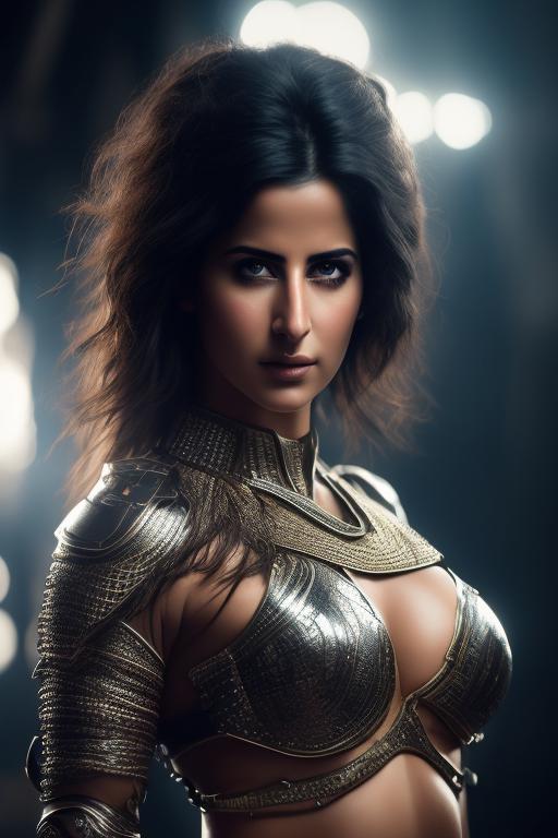 brown-okapi126: photo of female warrior(Katrina kaif Look Glamour