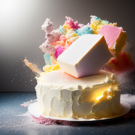 KOPF-KI-NO: the moment after a cake explodes from inside (splitting it ...