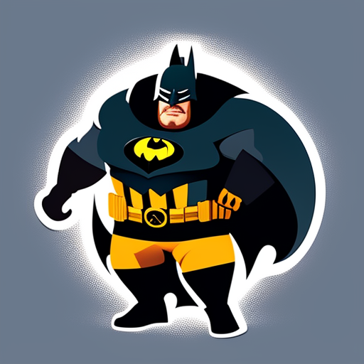 chrislocke: Batman as a overweight professional wrestler