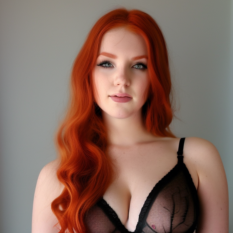 coreymullins: redhead 22-year-old white girl with 38DD breasts in