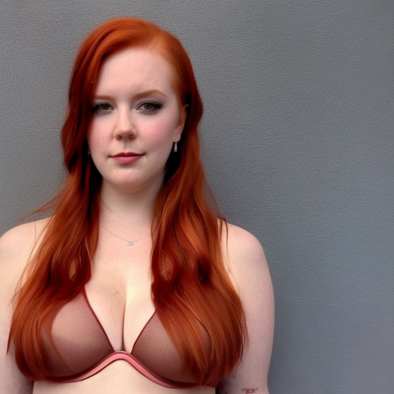 coreymullins: redhead 22-year-old white girl with 38DD breasts