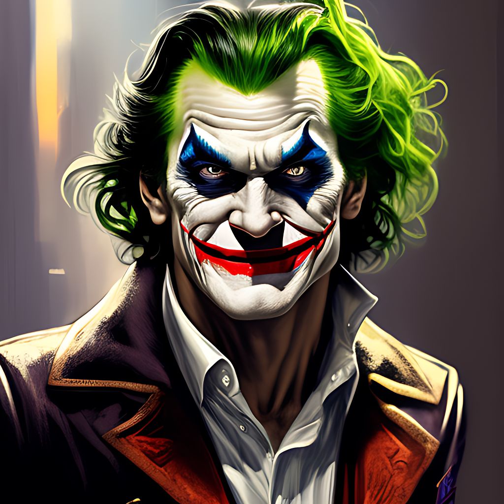KOPF-KI-NO: Joker, ((4k money-safe background))