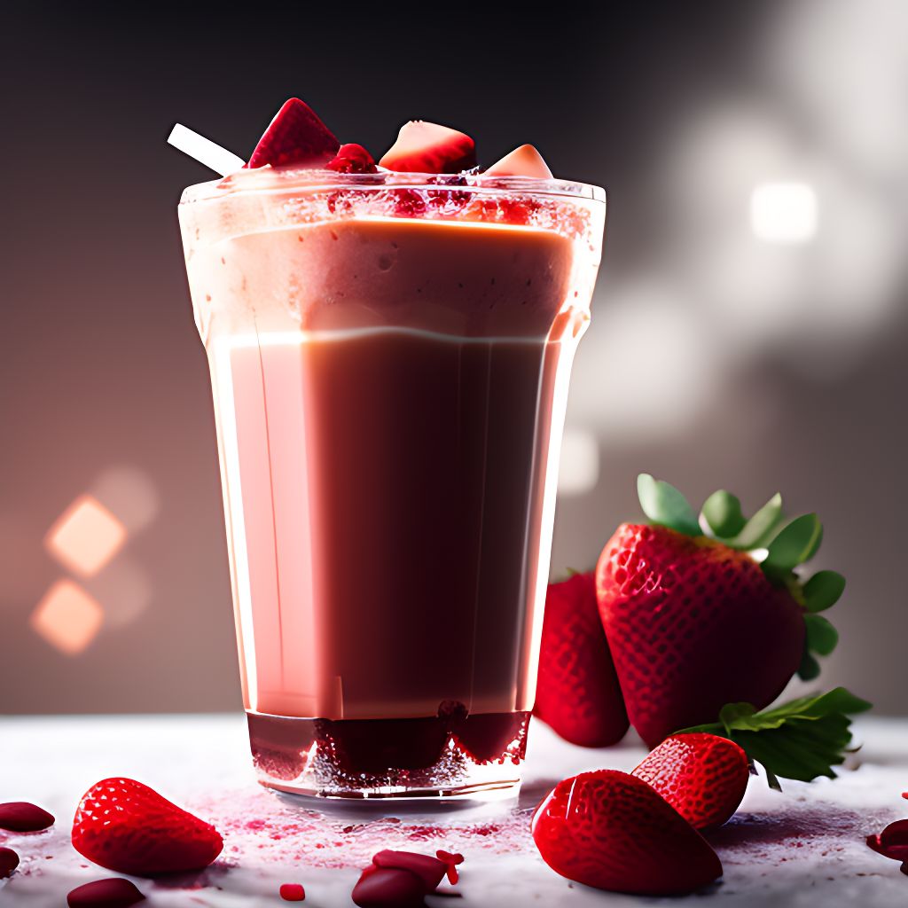 Strawberry & Chocolate Latte Recipe