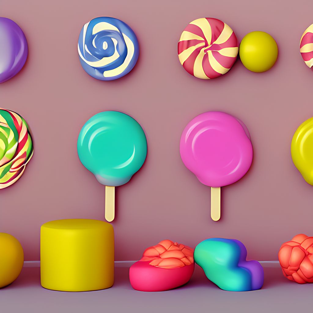 pastpanda508 candy sweets lollies colorful bedroom