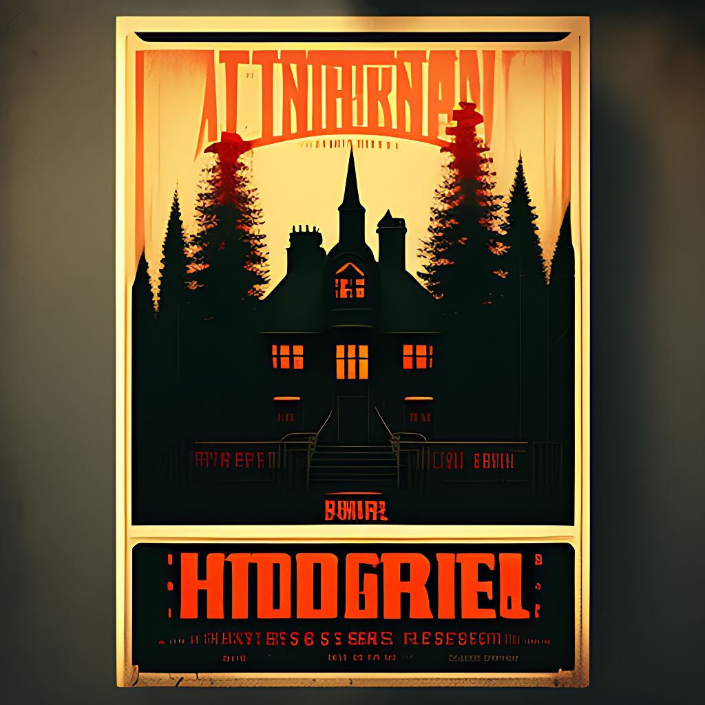 horror movie poster design