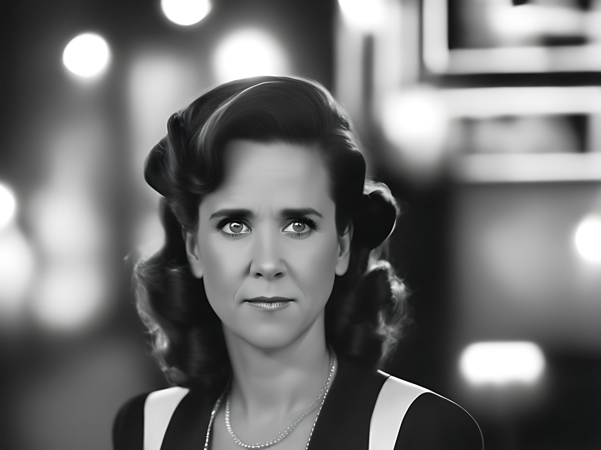 Addison Kristen Wiig As A Daring Private Investigator In A 1940s