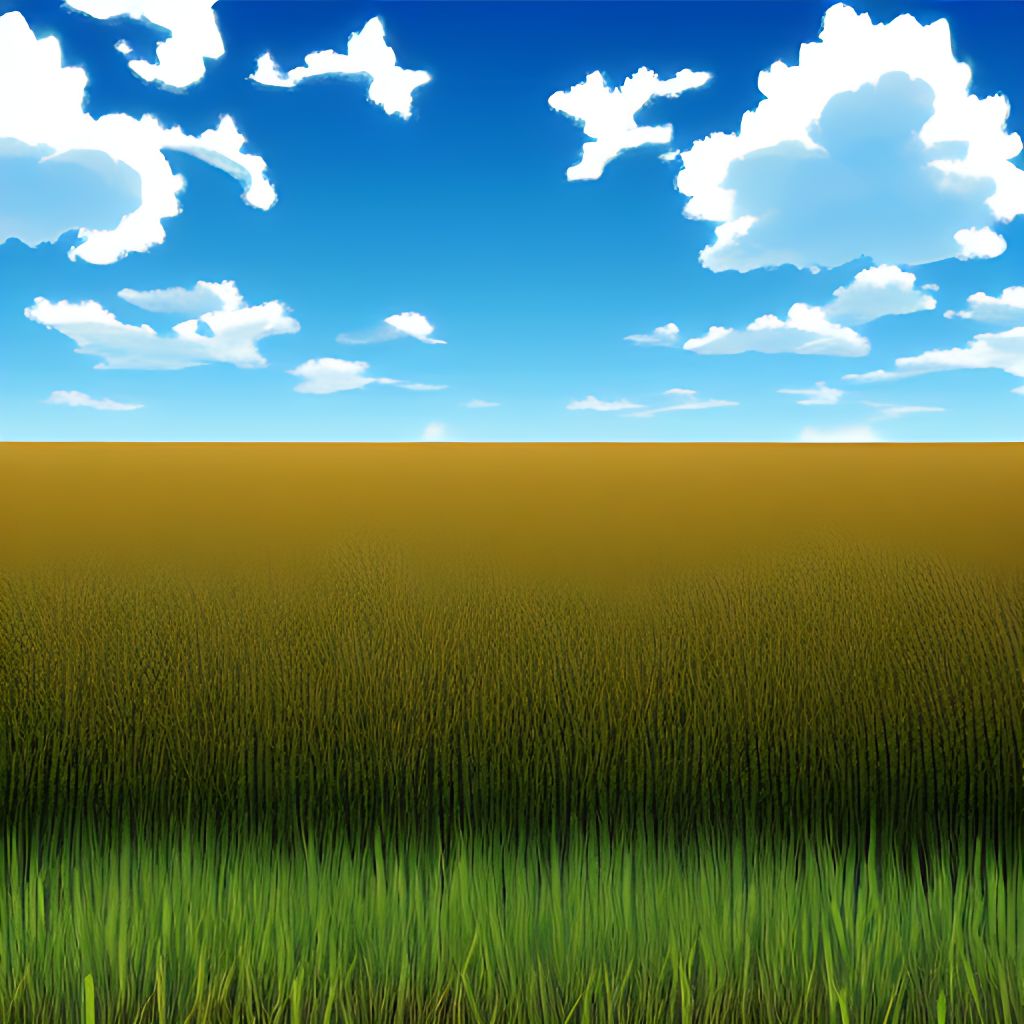 handy-newt888: wheat straw field cel shaded cartoon Manga anime ghibli