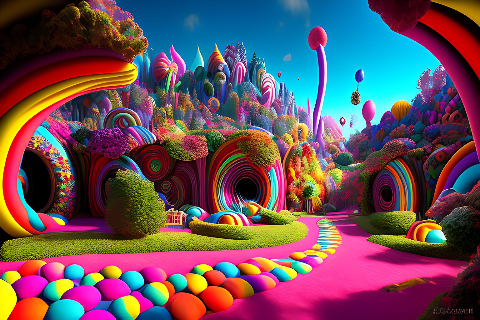 KOPF KI NO Candy Land charlie and the chocolate factory the