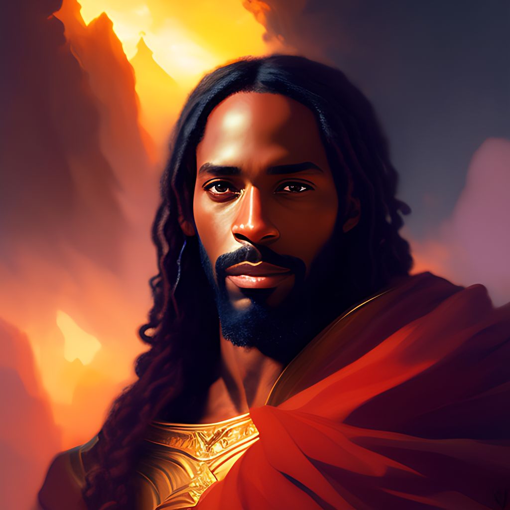 milky-herring1: black Jesus Christ the King