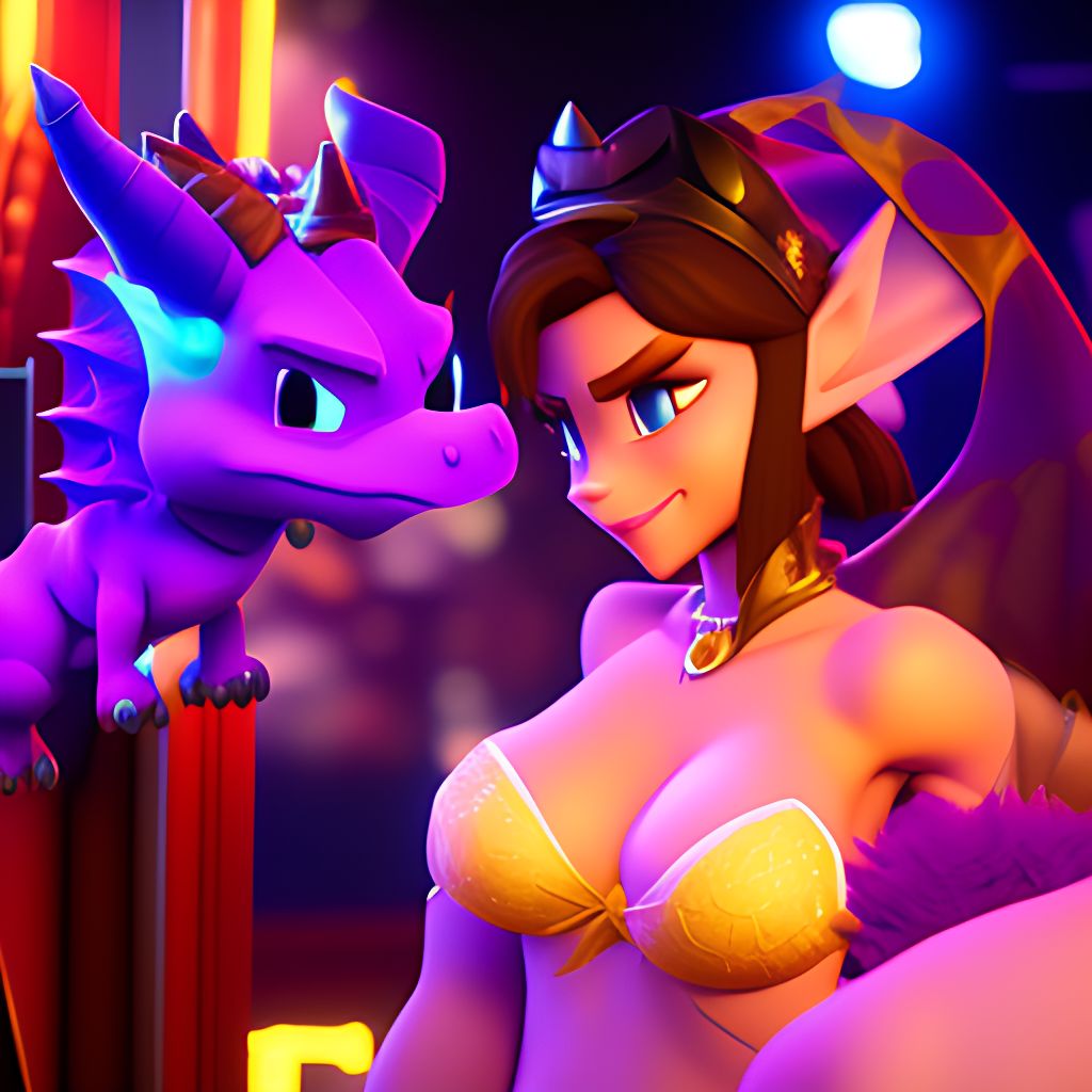 candid-corgi726: Spyro the dragon is Drunk at a strip club