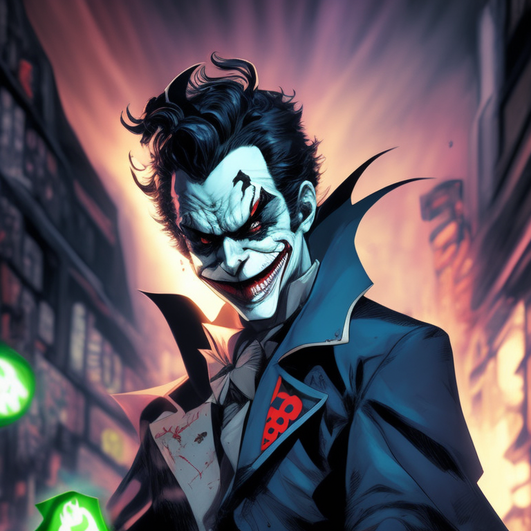 careless-jay378: Cute joker with black jacket