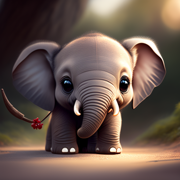 happy baby elephant pictures