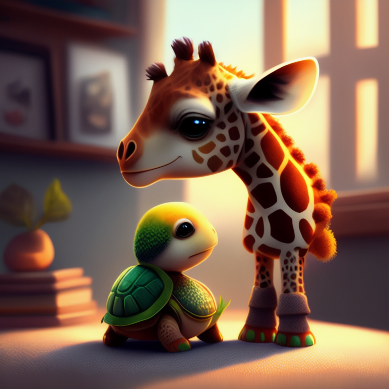 cute baby giraffe drawings
