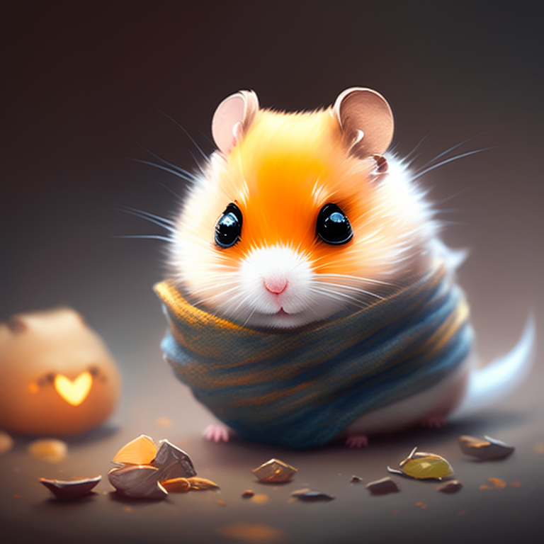 Hamster scarf sale