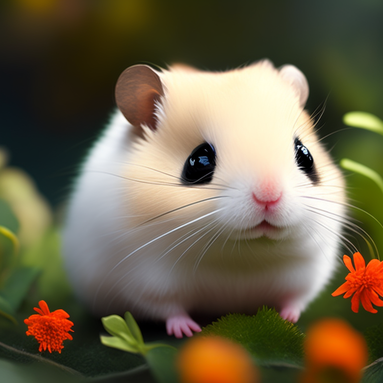 the cutest hamster ever