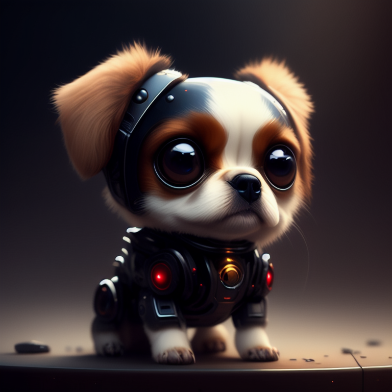 bony-ape476: Robot dog