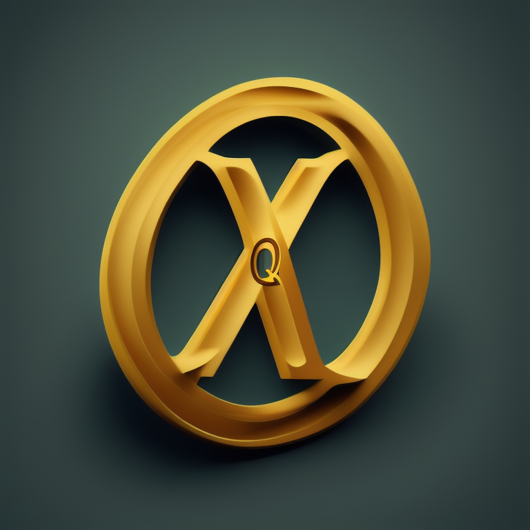 knottygnat684 Tree element with letter "Q" to symbolize business