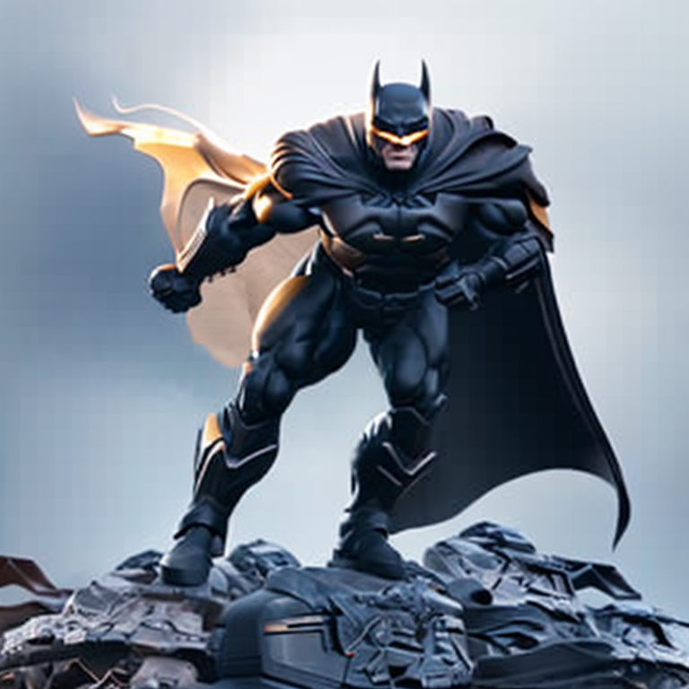 medoholic: Batman with golden armour suites, 4k, hyper realistic, full  body, fighting style