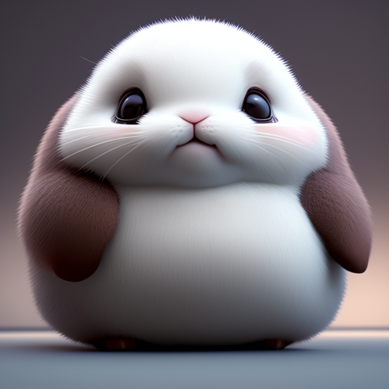 Cute clearance fat bunny