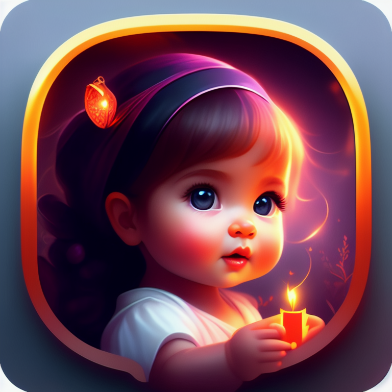 Baby Game app icon on Behance