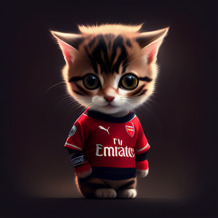 cat in a jersey