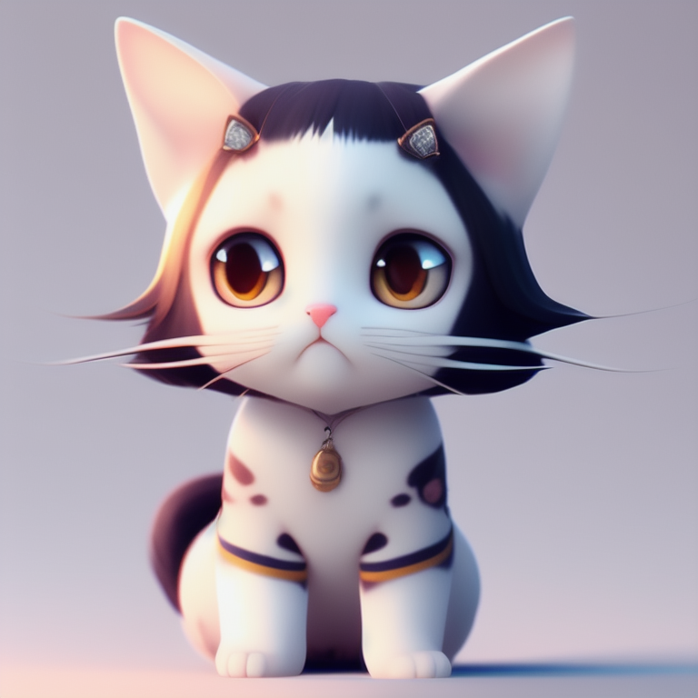 cute kitty anime girl
