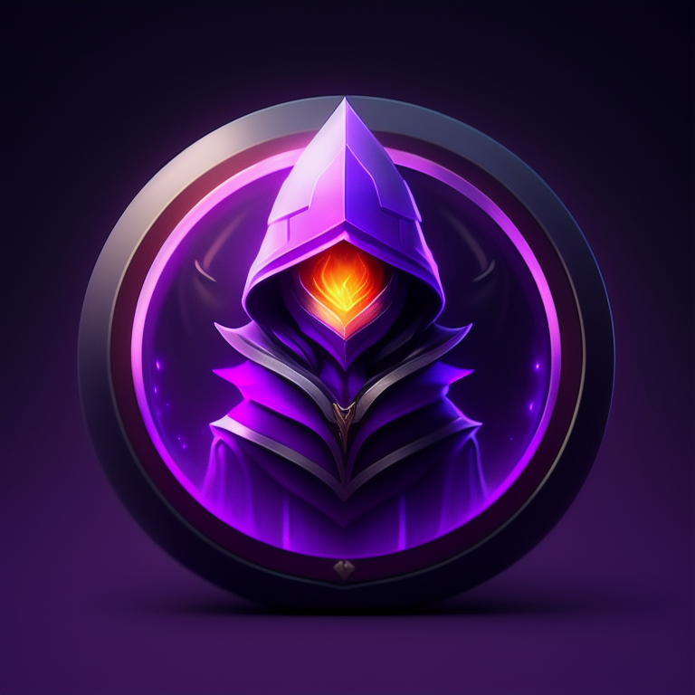 App icon, iOS app icon, Design, OLD WIZARD purple cloak
with small ball fill fire texture, Skeuomorphic, Dribbble, Behance, Artstation