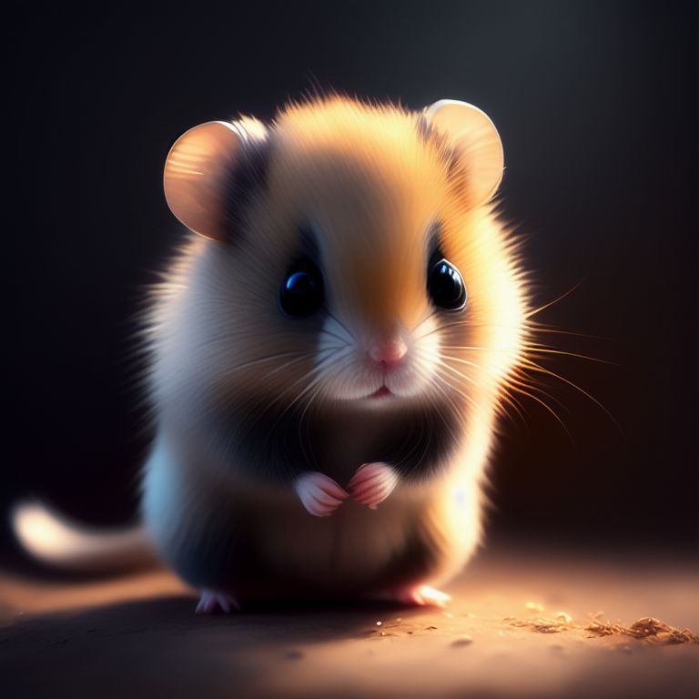 Cute best sale baby hamster