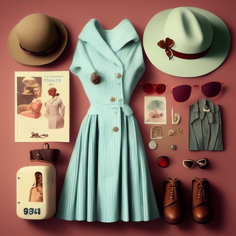 addison: Women's 1940s summer outfit