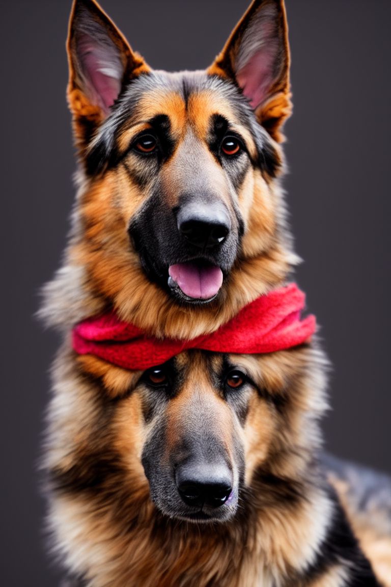 German best sale shepherd scarf