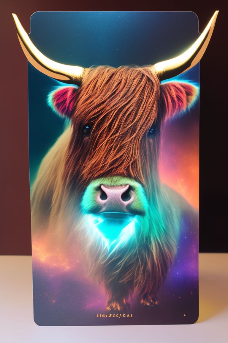 junior-jay532: Highland cow dark fantasy