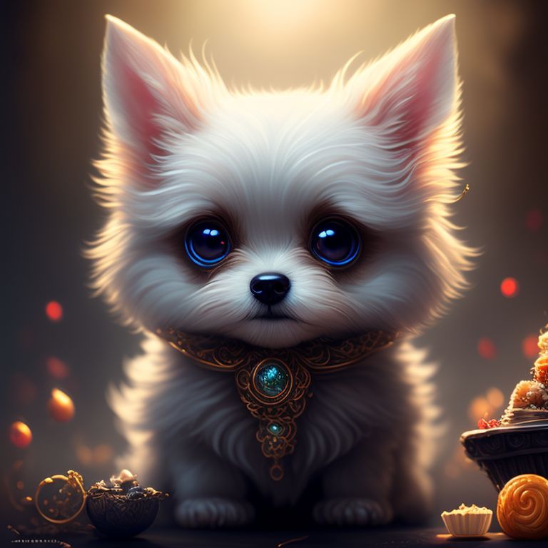 Cute best sale puppy art