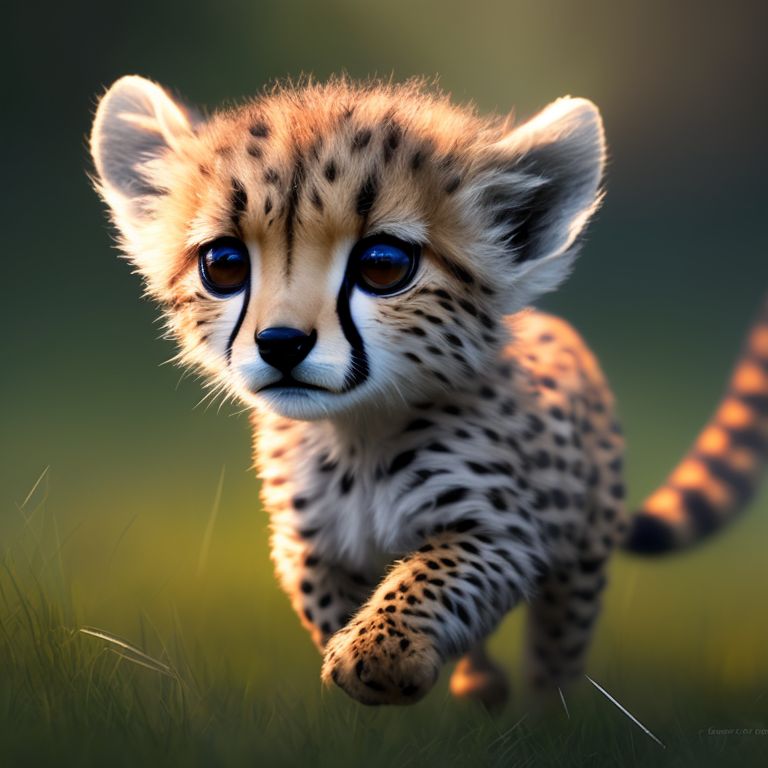 really cute baby cheetahs