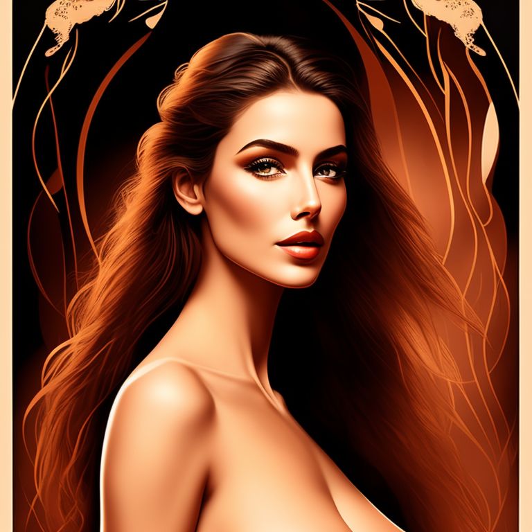 nifty-hare505: Poster depicting a beautiful nude model woman who loves to  make love