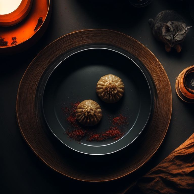 reliabledog622 A cute cat eating dumplings