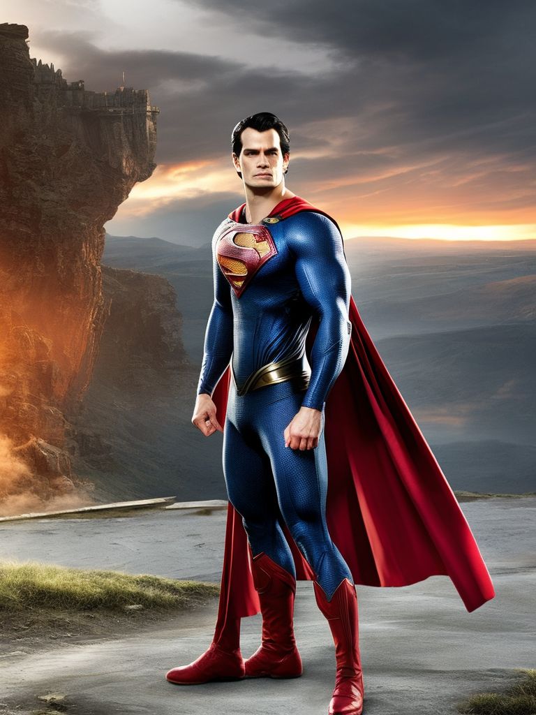 Henry Cavill's steely determination as Superman