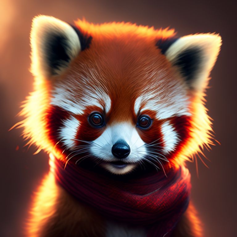 red panda angry