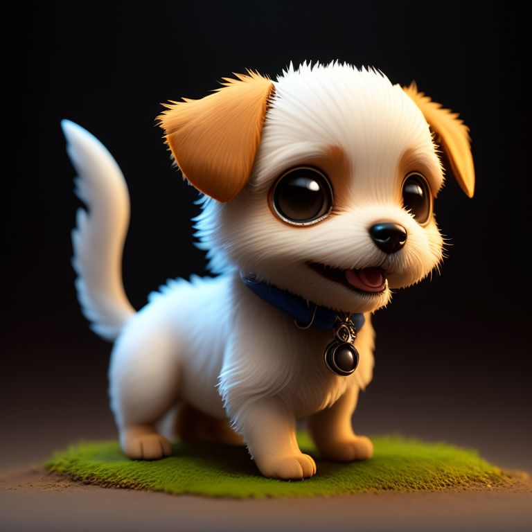 cute dog cartoon