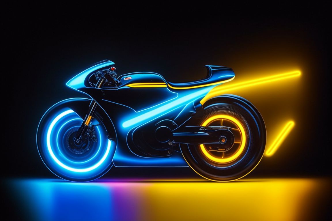 tron motorcycle wallpaper